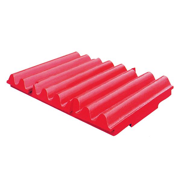 Jaw crusher tooth plate