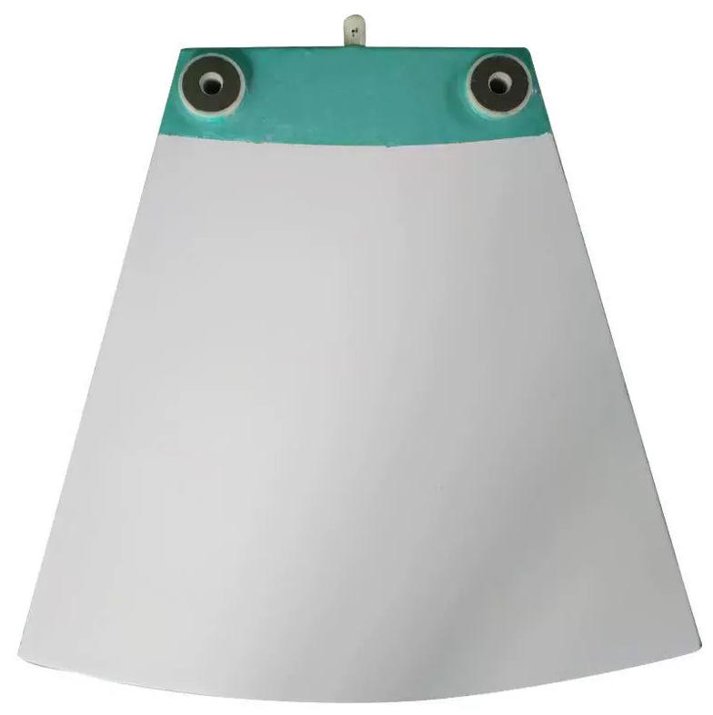 Ceramic filter plate