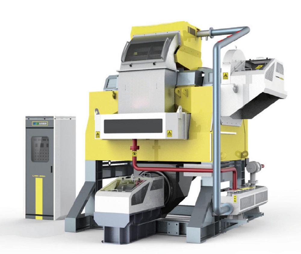 Vertical ring magnetic separator